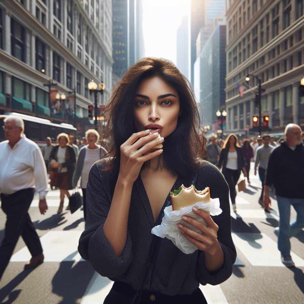 The Art of Single-Tasking: Walking, Eating