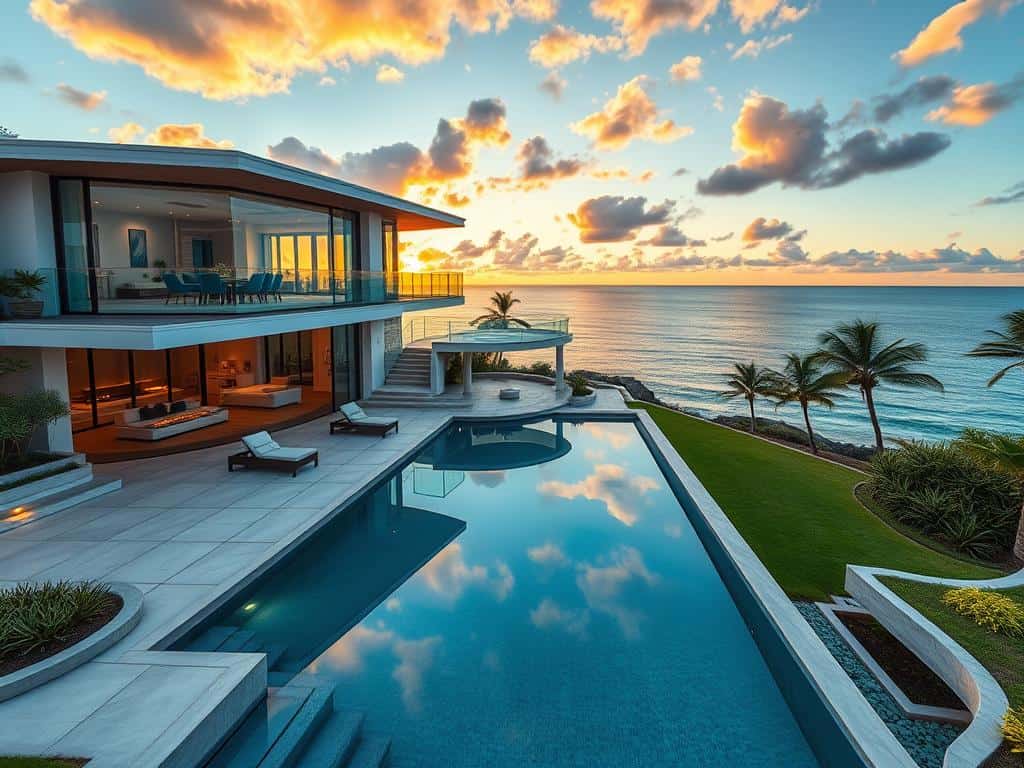 Luxury properties features