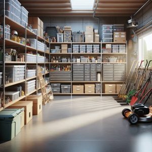 featured a guide to building a garage storage system