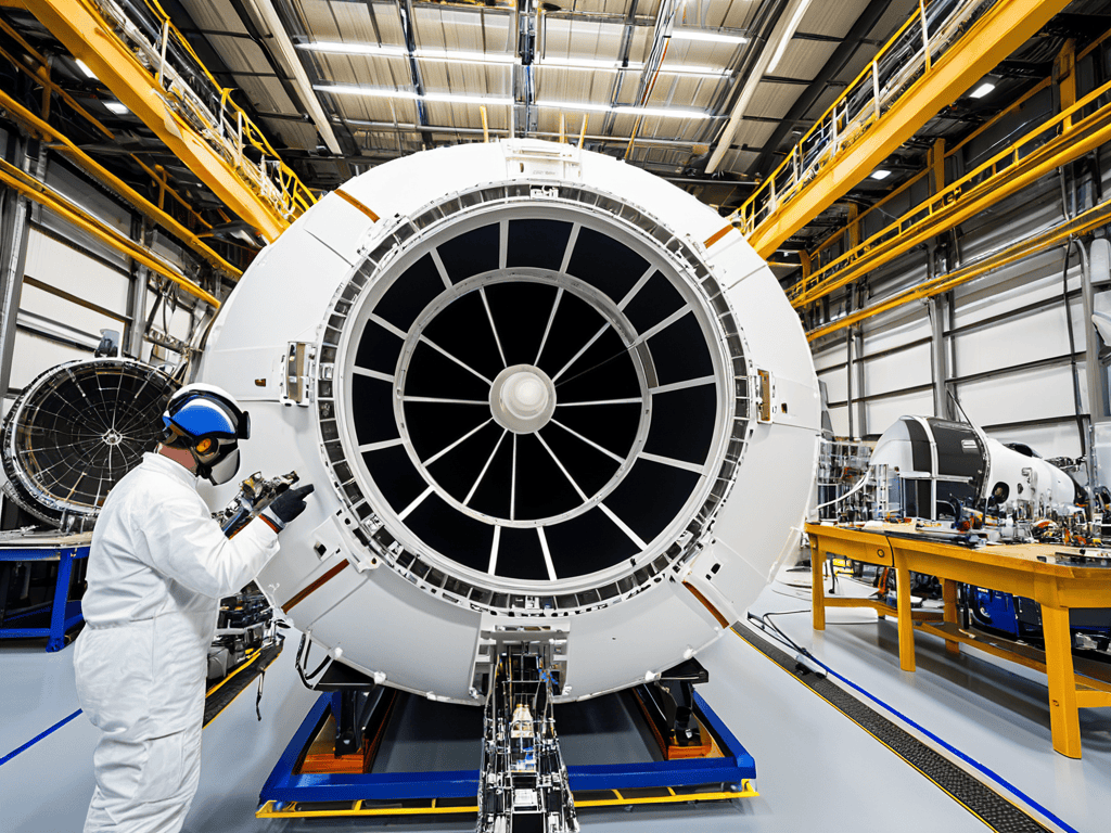 3D printing space rockets habitats