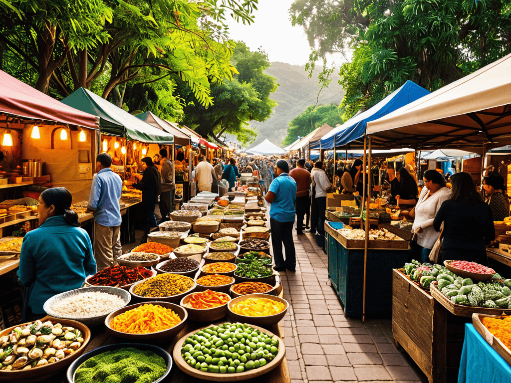 Food travel around the world