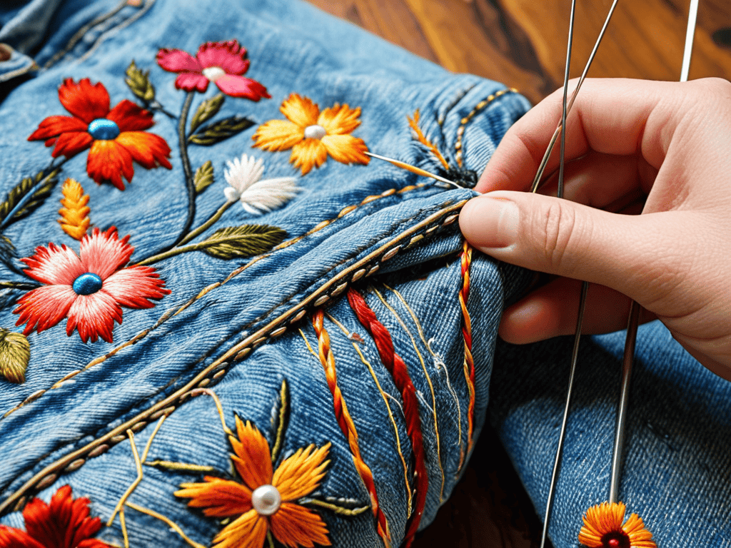 Reviving Visible Mending Clothes