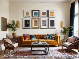 More Is More: How to Create a Curated Maximalist Gallery Wall