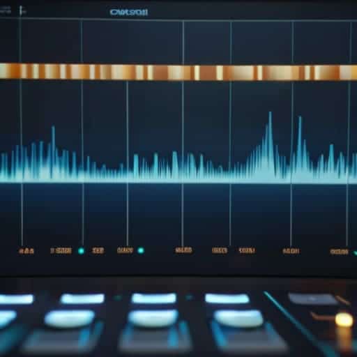 Waveform Scoping (Luma) for video color grading.