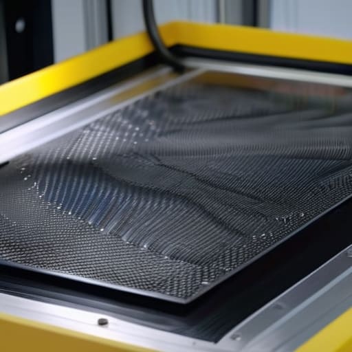 Vacuum Infusion Tensile Custom Fabrication aerospace process.