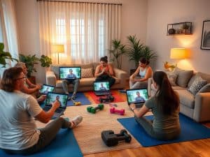 How to Get Fit From Home with Virtual Fitness Classes