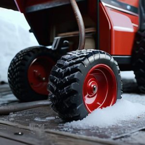 How to service a snow blower guide.